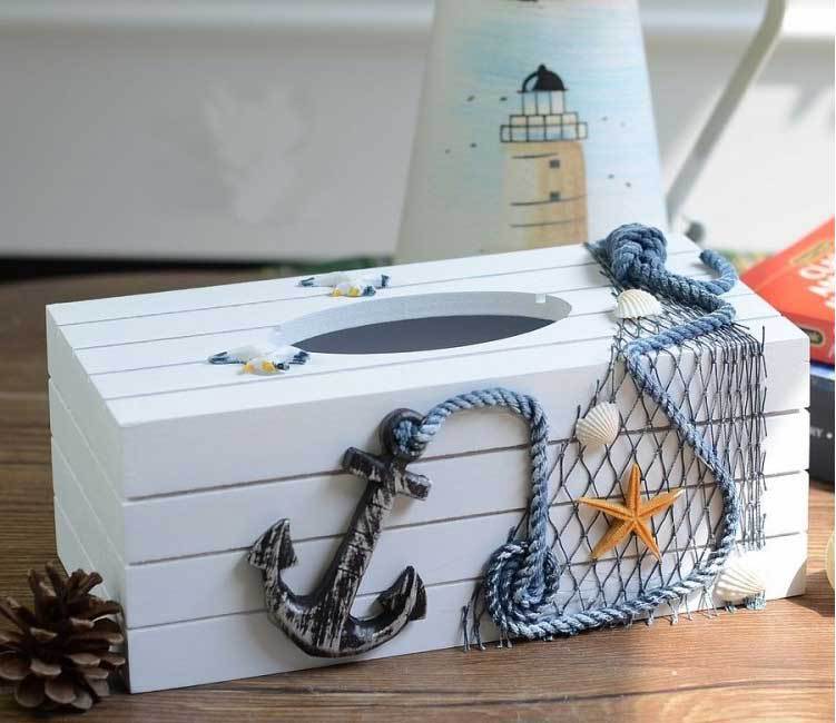 hộp khăn giấy biển